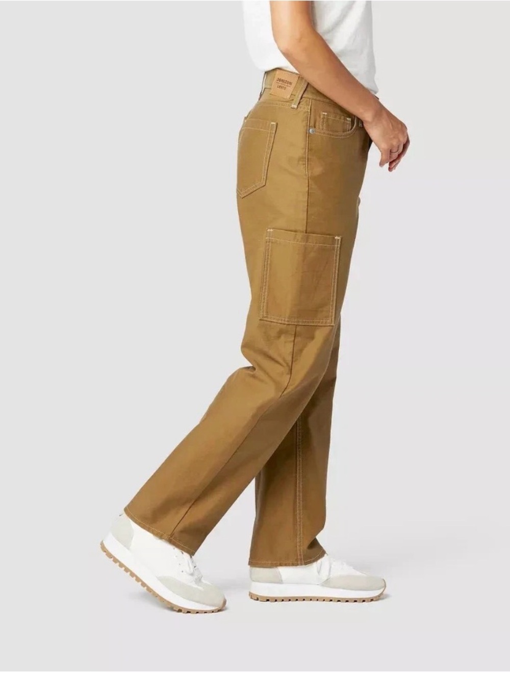 Denizen by Levi’s Utility ’90s Loose Straight Cargo Pants NWT Brown